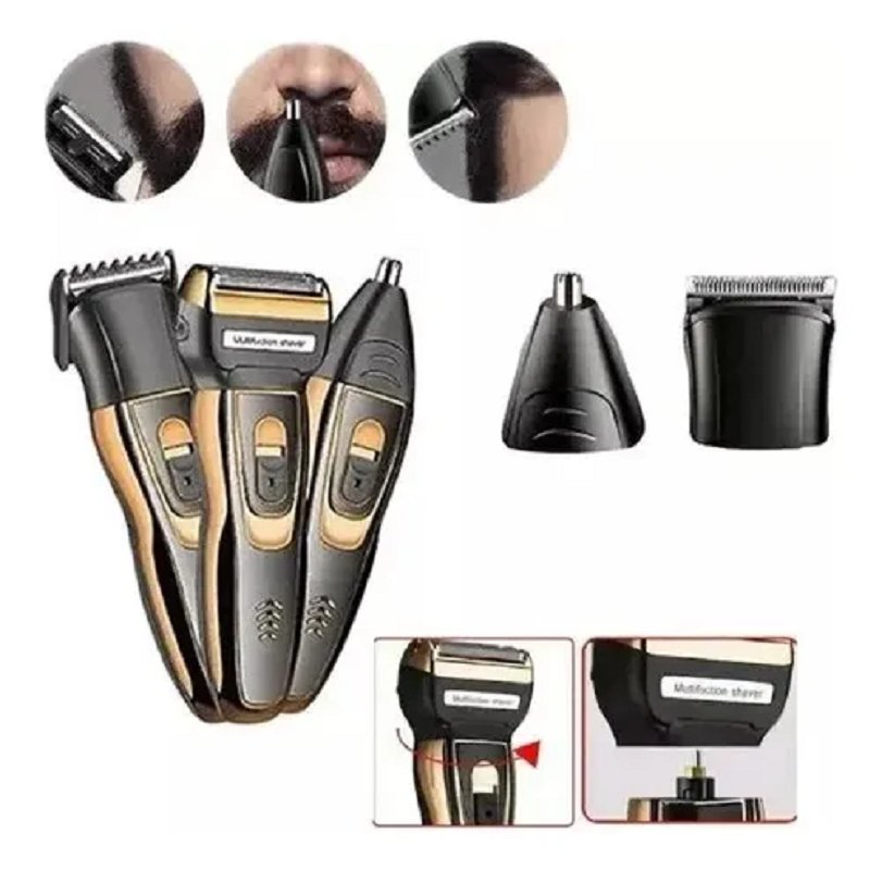 Afeitadora 3 En 1 Gemei Gm 566